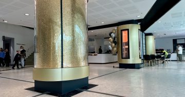 The Mint's new $6 million foyer includes a $24,432 column (that's quite a change)