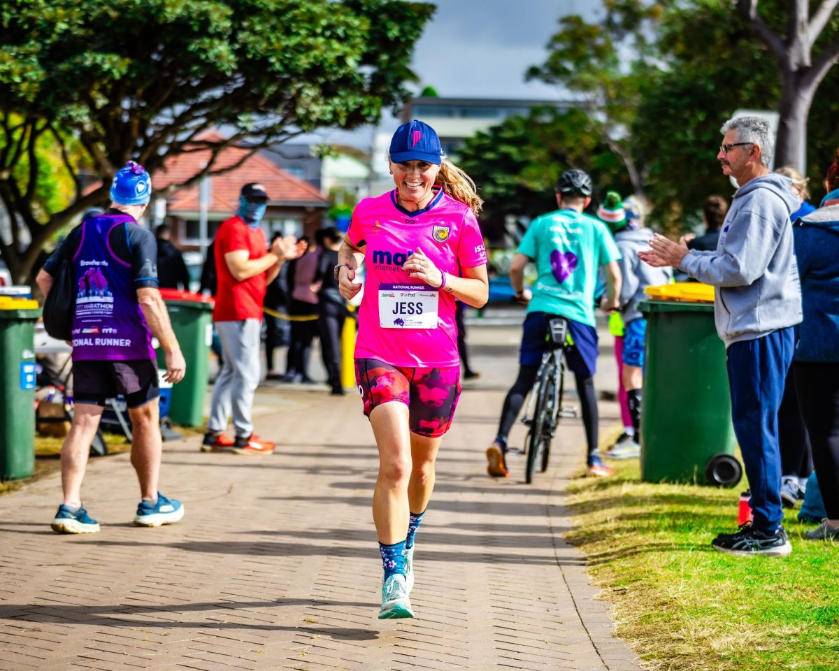 Woman running