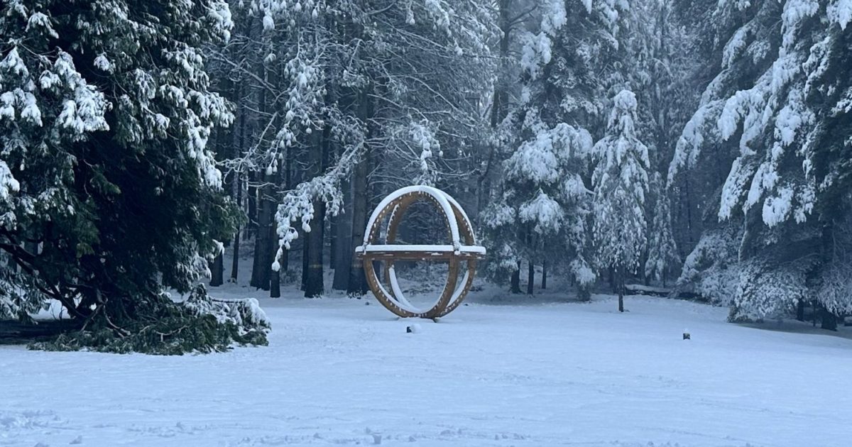 Stunning sculpture show in the snow captured as photography contest highlights local talent | Riotact