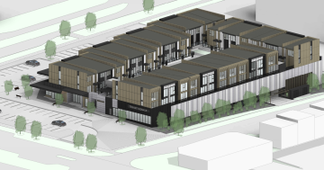 Taylor local centre proposal includes 38 townhouses above shops