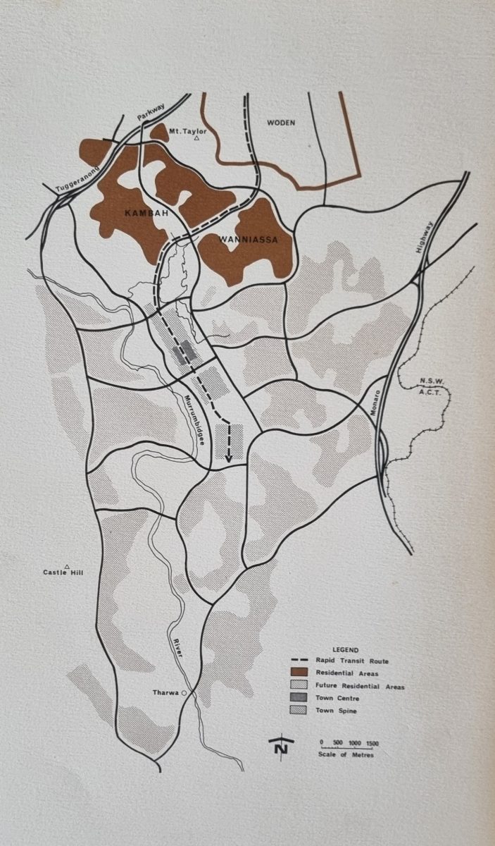 Tuggeranong map