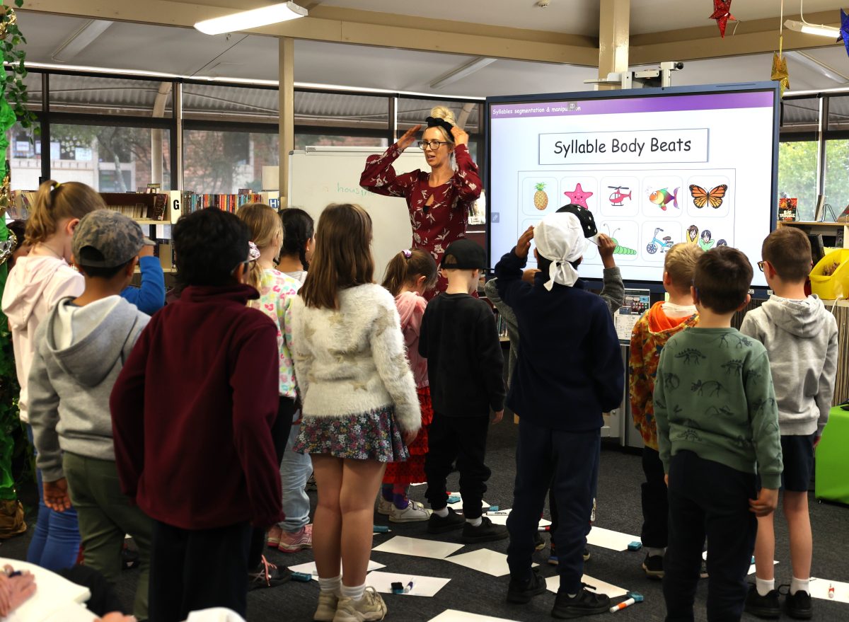 students in a classroom