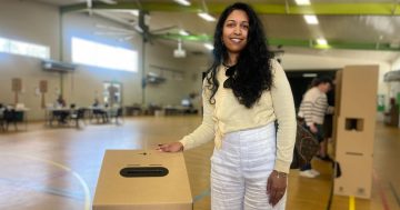 ‘Nothing like Trump v Harris’: Slow trickle as polling booths open across Canberra