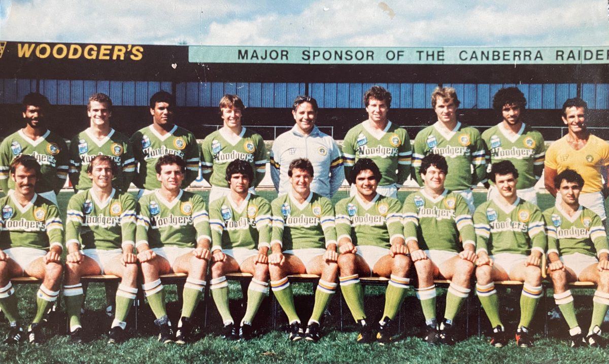 Canberra Raiders 1984. Photo: Supplied.