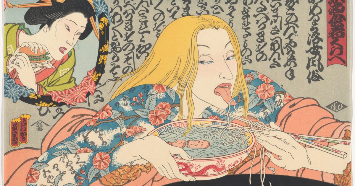 New NGA exhibition focusses on floating world of sex, theatre in Masami Teraoka art | Riotact