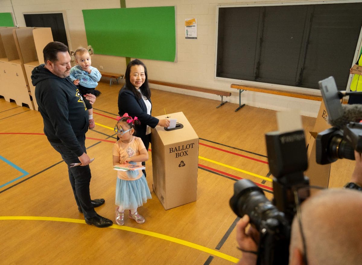 Elizabeth Lee voting