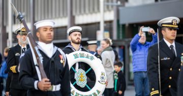 From 'pushing trolleys' at Big W Woden to commanding our namesake ship: Meet HMAS Canberra's captain