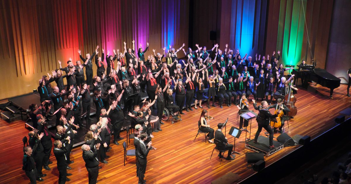 Gay choirs sing out loud, proud and in tune with community – city and country | Riotact