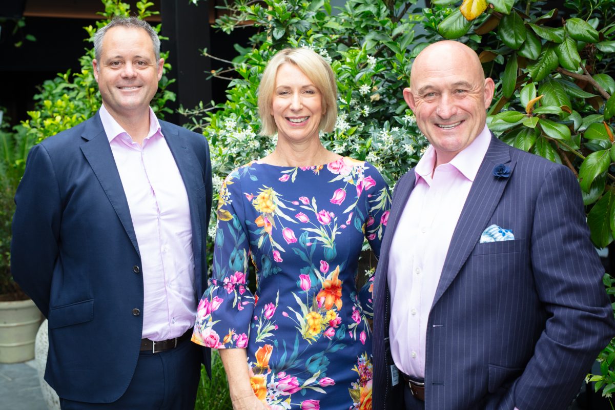 Independent Property Group directors Chris Uren, Narelle Casey and Paul Corrazza.