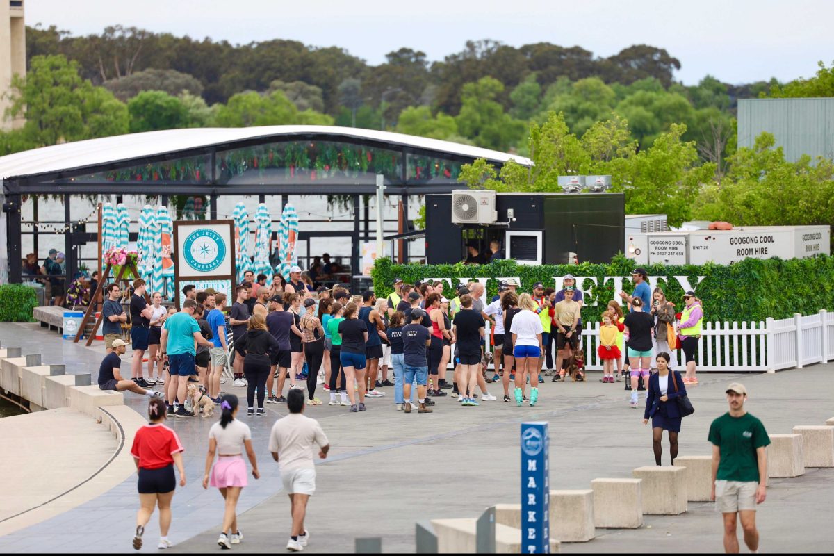 Runners gather for Running 4 Resilience event at The Dock