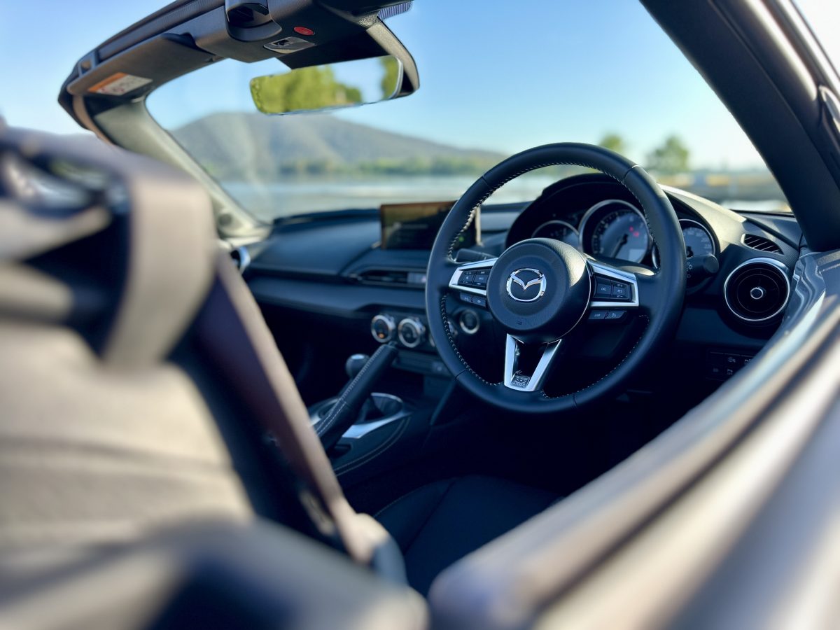 Mazda MX-5 convertible sports car