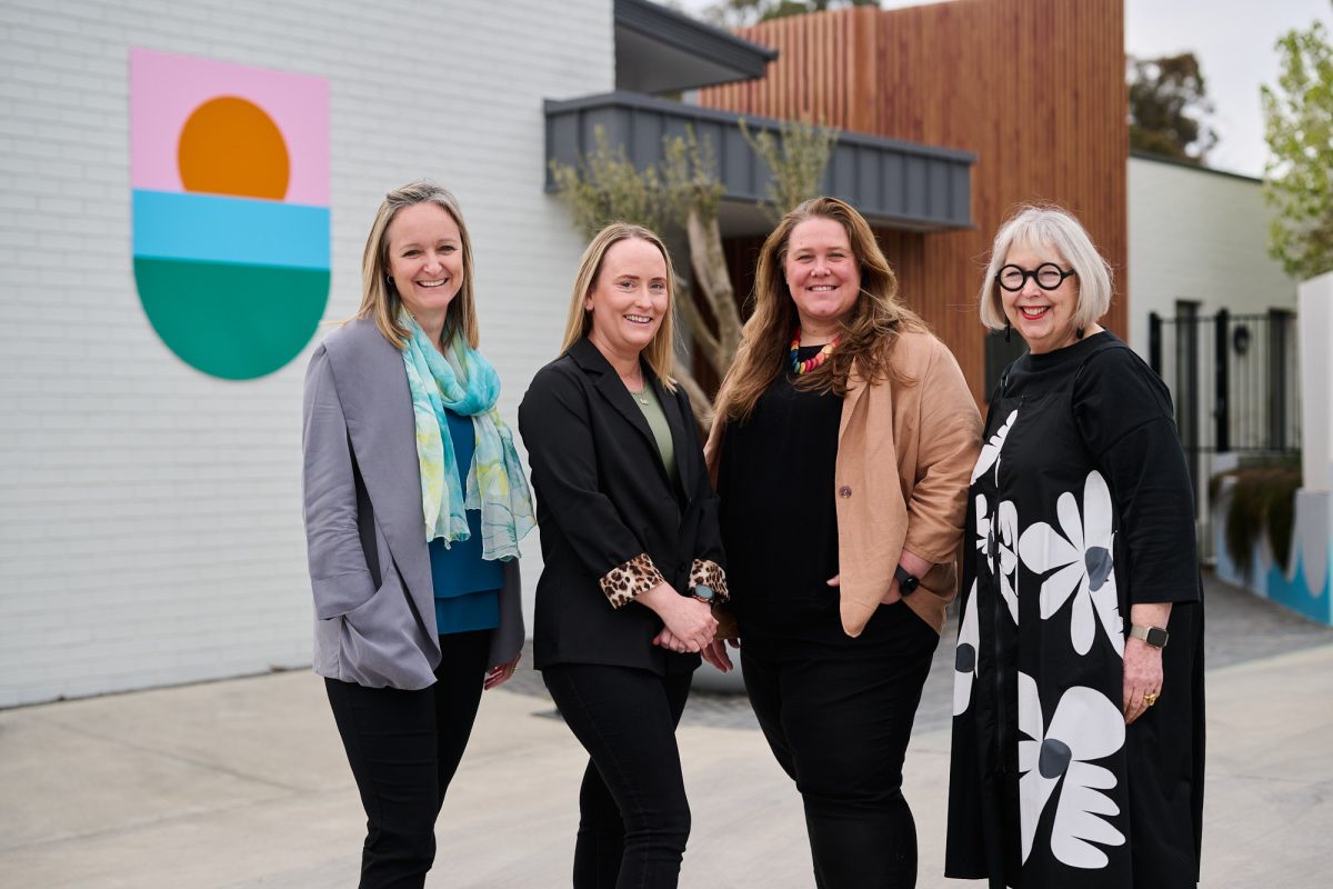 Lee Yelland, Karrinn Downes, Jade Smith and Wendy Shepherd of Harbour Early Learning