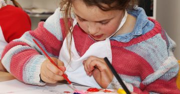 Grab the kids and join in on free artsy fun at Tuggeranong Arts Centre this November