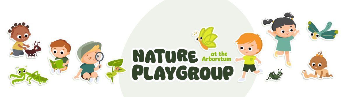 Banner for the Nature playgroup event 