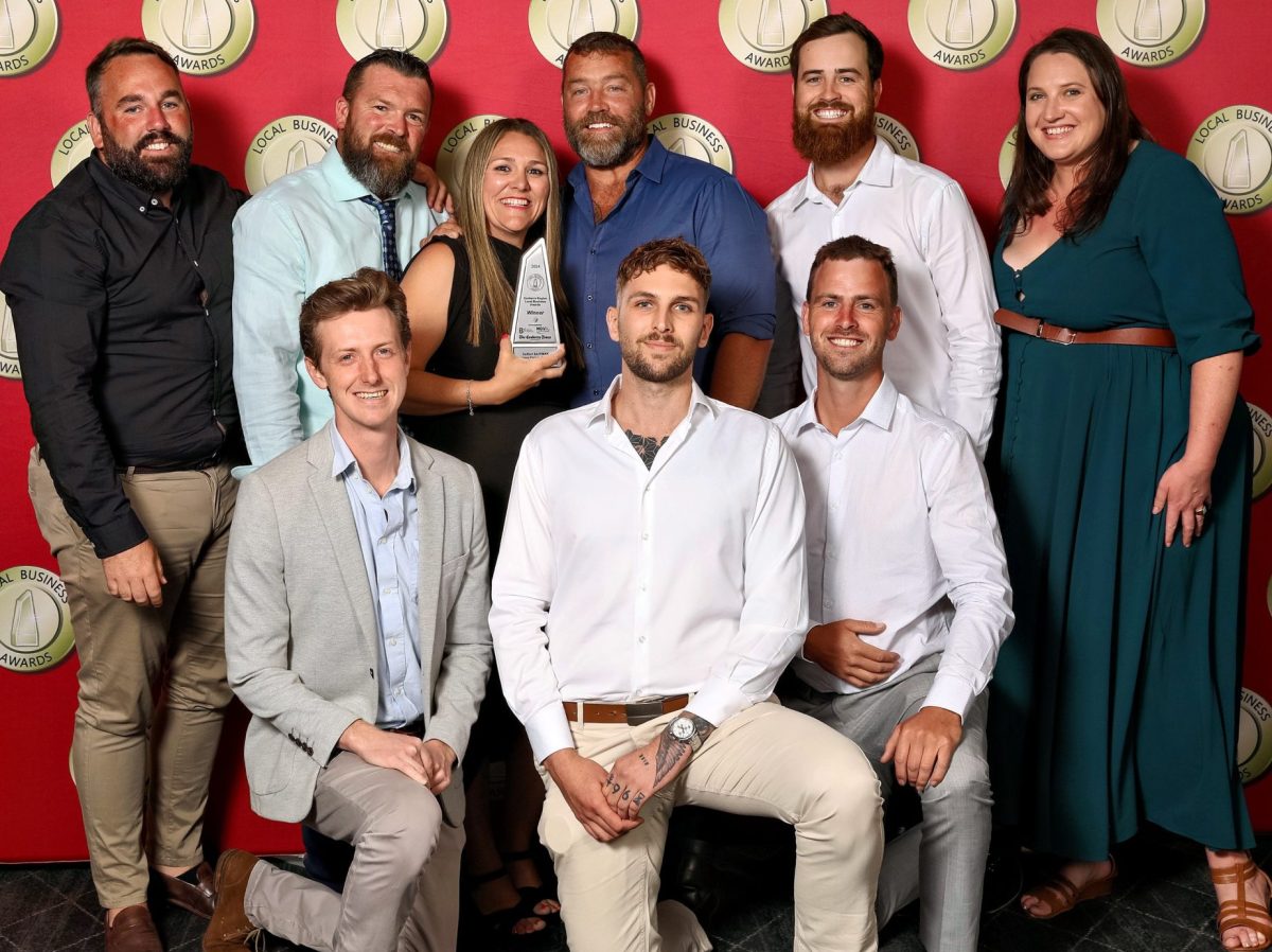 In-Depth Landscape Construction team at Canberra Region Local Business Awards