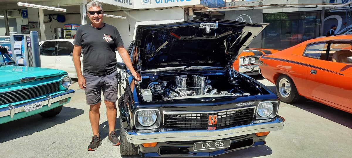 man with a Torana