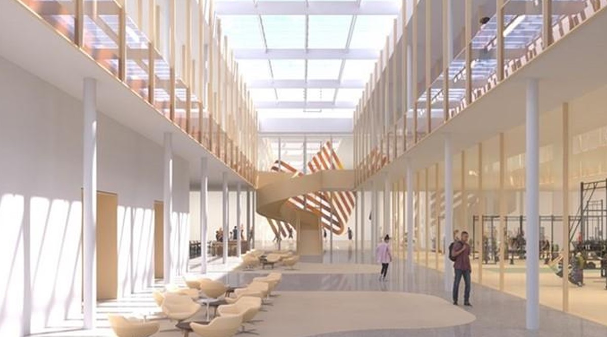 Artist's impression of the new High Performance Testing and Support Centre 