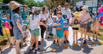 Belconnen has a new bike track - with a twist