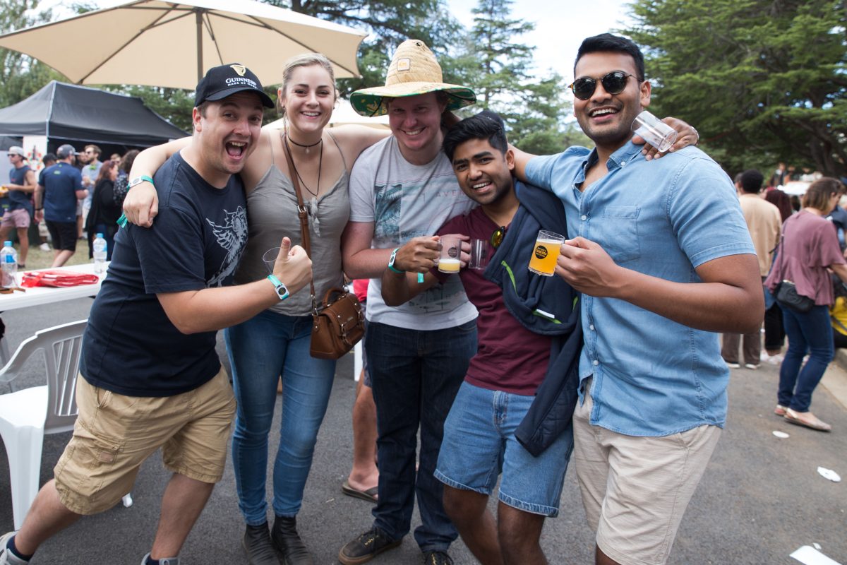 Festival goes at the Canberra Craft Beer and Cider Festival, now in it's 18th year.