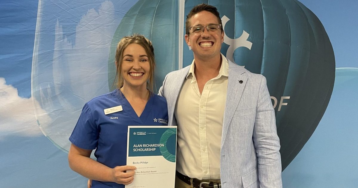 Canberra nursing student inspired by father’s battle wins scholarship to pursue Parkinson’s disease care | Riotact