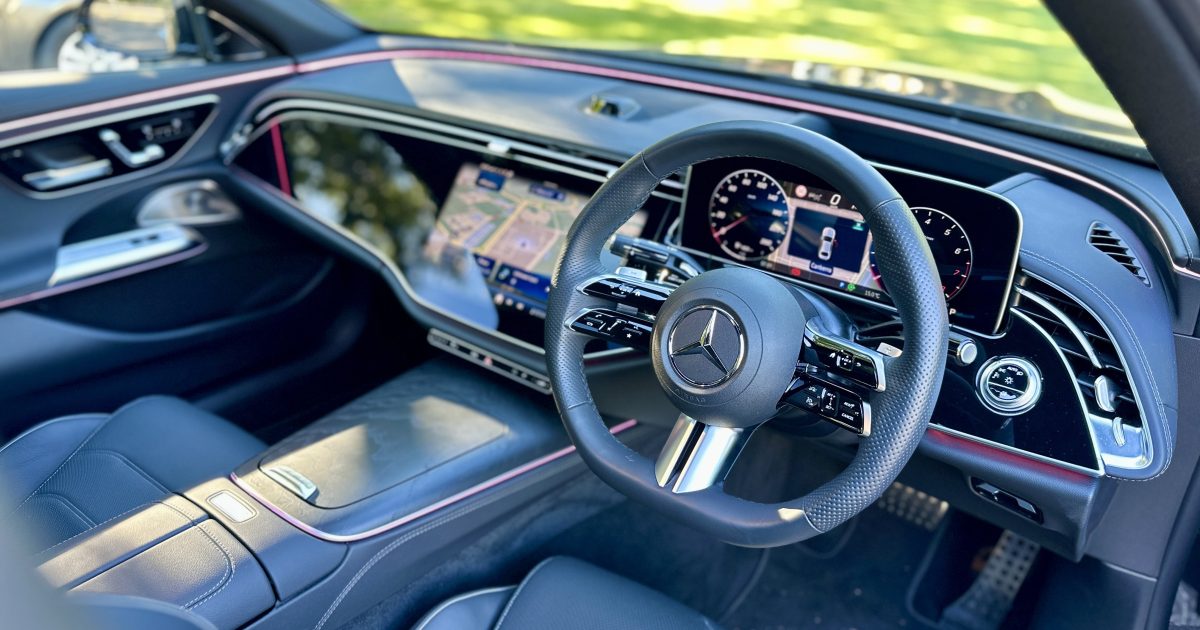 Even with a ‘super screen’ (and epic wheels), has the new Mercedes-Benz E-Class lost its edge? | Riotact