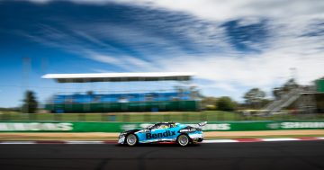 Canberra Supercar driver Cameron Hill putting the pedal to the metal in 2025