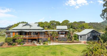 Six-bed bungalow showcases gorgeous coastal craftsmanship on acres of Tilba pasture