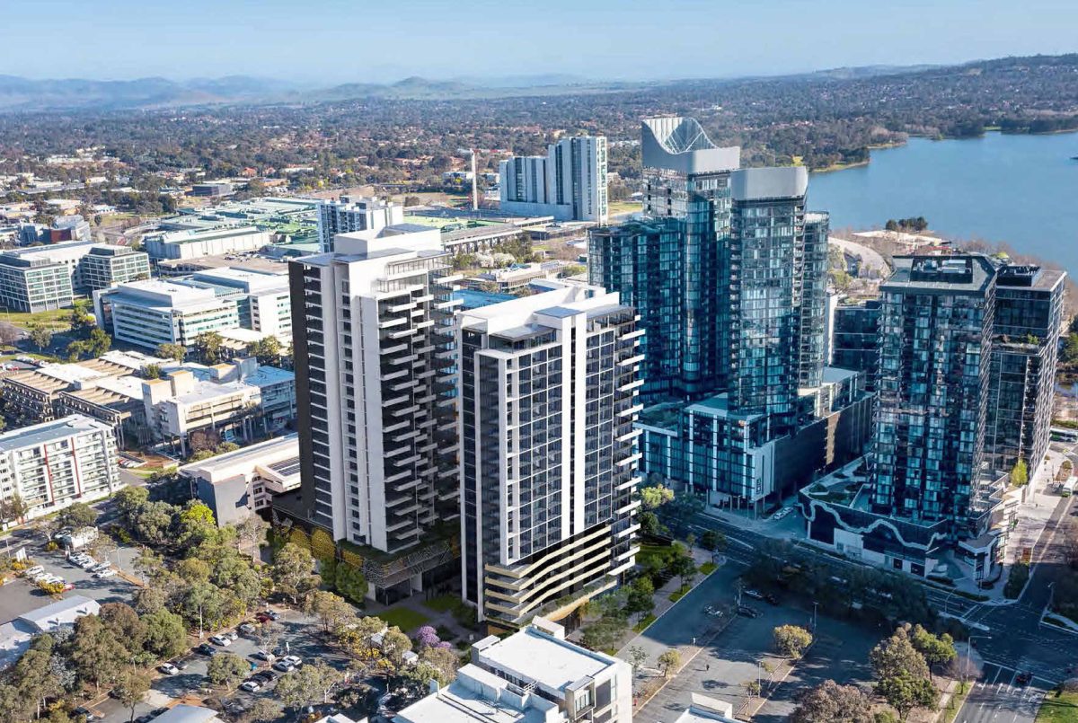 render of Belconnen development