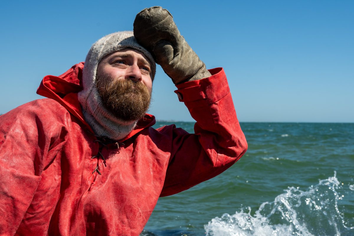 man on a boat