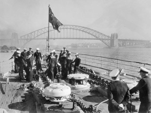 HMAS Australia during World War II