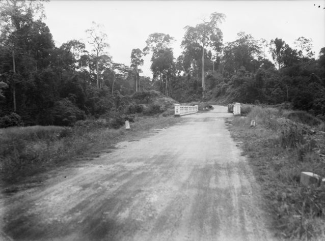 Gemencheh Bridge in Malaya