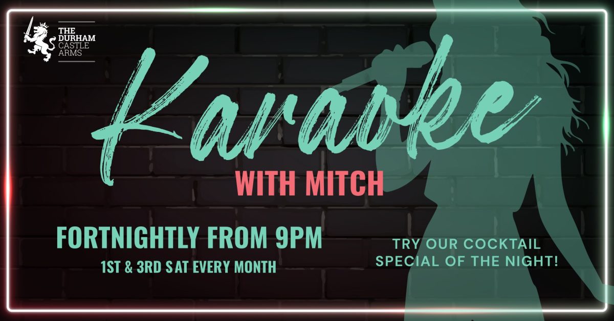 Karaoke with Mitch event poster