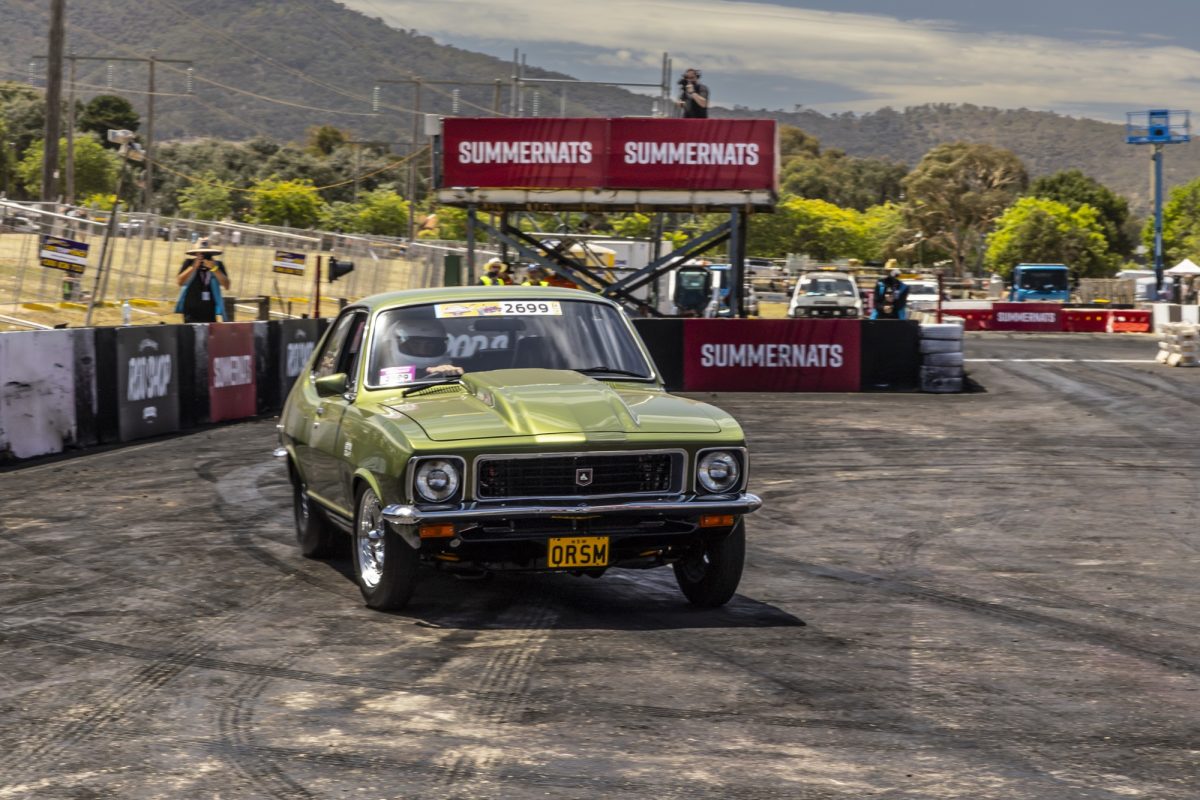 The Fenech family’s green LJ Torana.