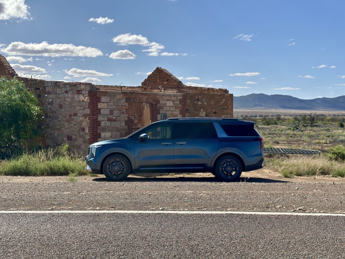 car on the side of the road