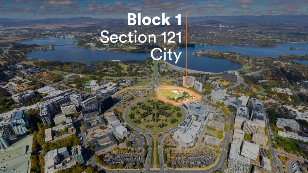 The almost 2-ha block is a gateway site to the CBD's south and on the light rail route between the city and Woden.