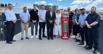 Public defibrillator installed in Denman Prospect to help save lives