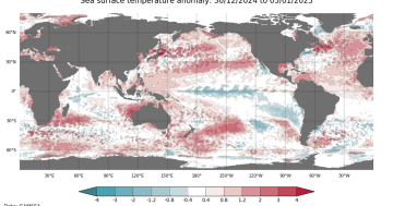 Weak and late La Niña weather pattern may bring a wet start to 2025