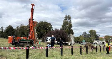 Protester arrested at Ainslie phone tower site as group warns of precedent for rest of Canberra