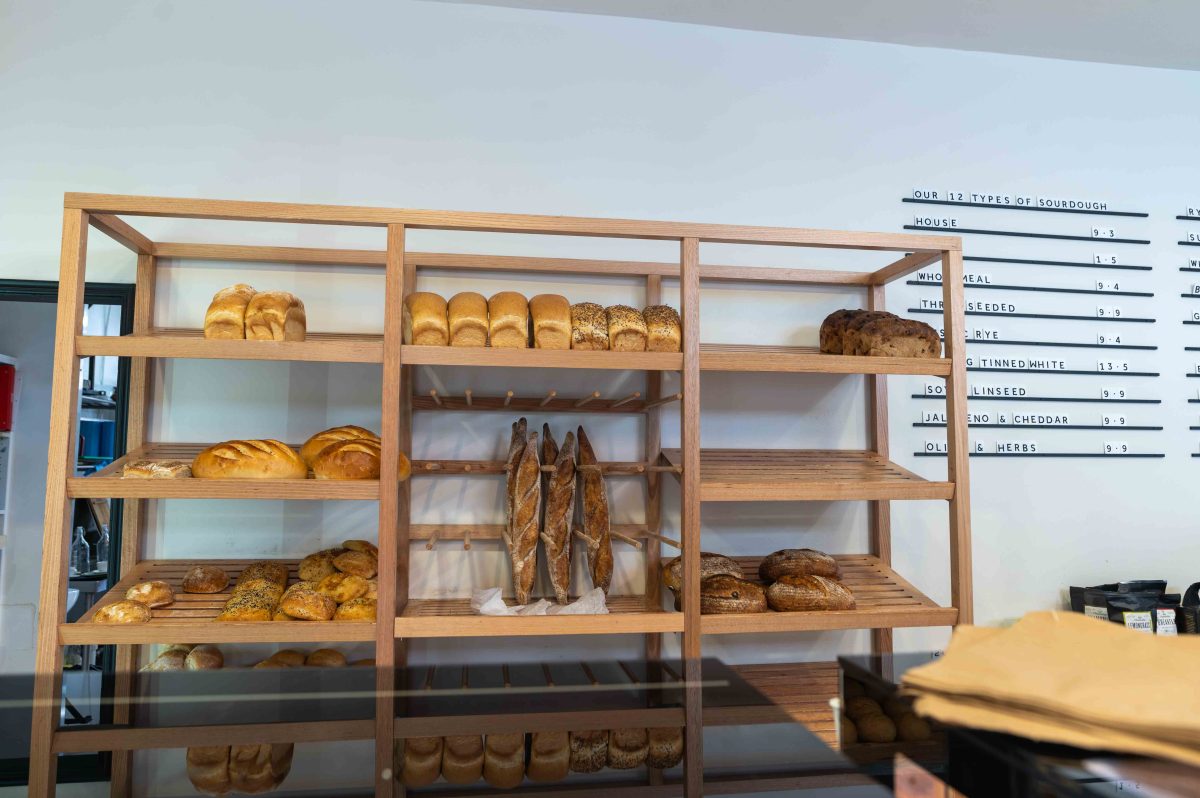 wall of bread