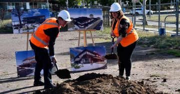 The sod has turned on a long-awaited community centre in the ACT's fastest growing district