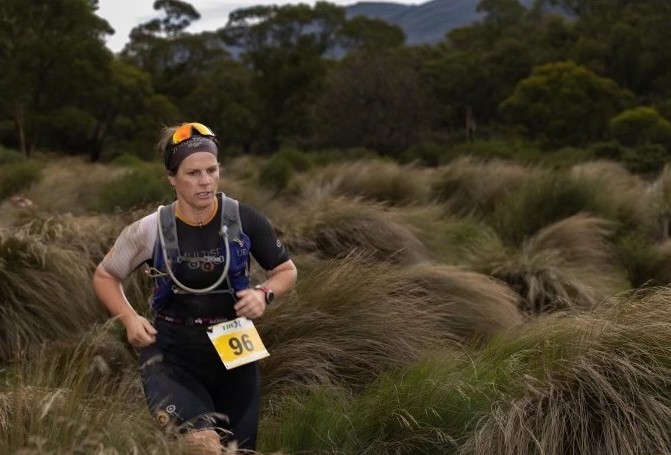 Woman running