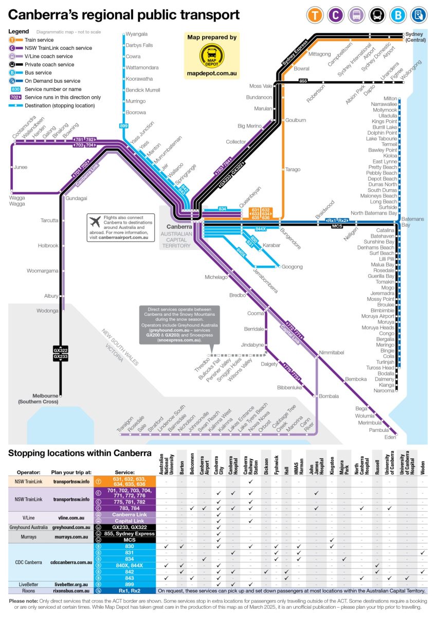 Bus map