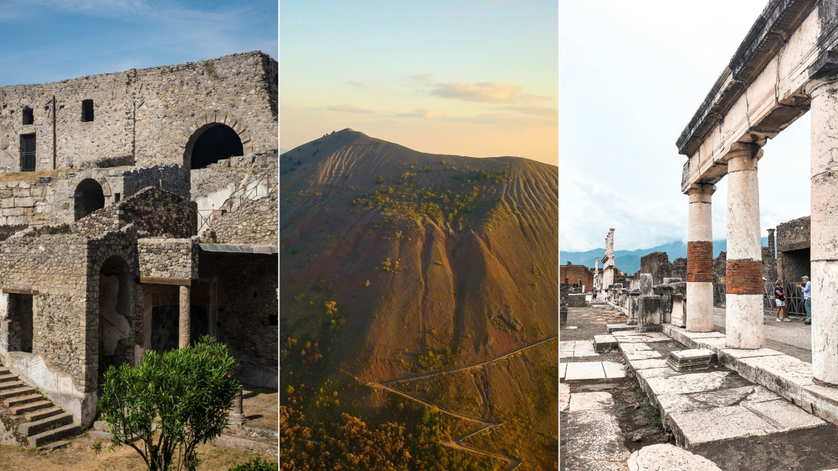 Pompeii ruins, Vesuvius