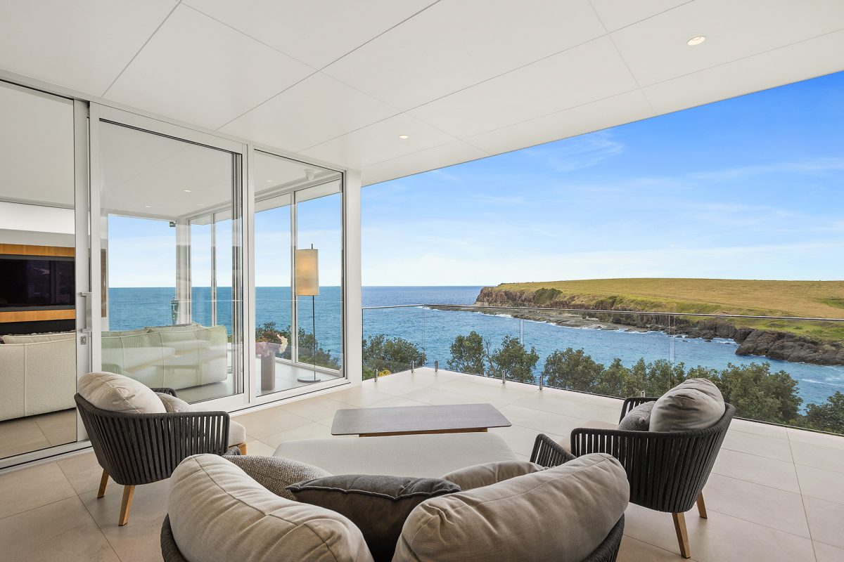 Views from the lounge at 30 Elanora Road in Kiama Heights