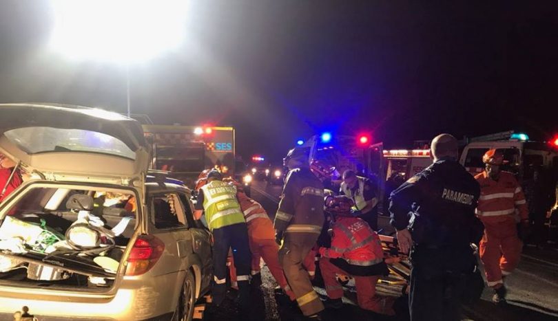 Locals from the Snowy Mountains saved a life and are being praised for their quick thinking and preparedness. Photo: Monaro Police District Facebook.