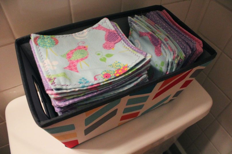 Cloth loo paper for your number ones! Photo: Netsearch.