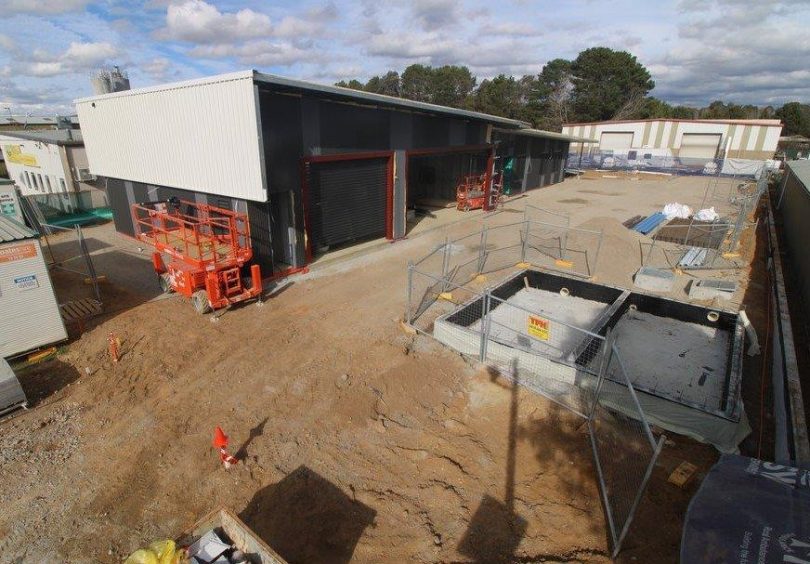 The new station at 31 King Street includes internal parking for up to three emergency ambulance vehicles. Photo: Supplied.