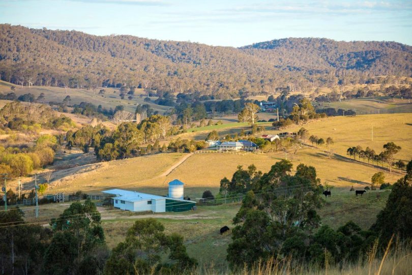 Rolling hills and river views make Brianberry an attractive prospect. Photo: Supplied. 