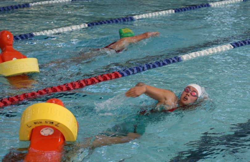 “Pool Rescue is a great sport that gives our lifesavers the skills to be able to pick up and carry a patient for a long distance." Photo: supplied.