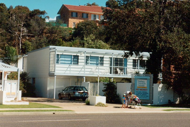 Progress, stage one of Tathra Beach House Apartments is complete. Photo: Supplied.